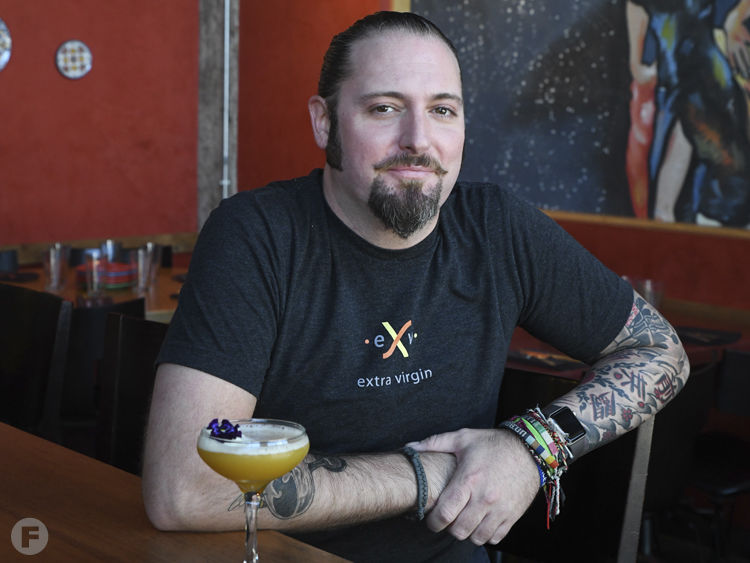 Mixologist: Alberto Santoro, Extra Virgin